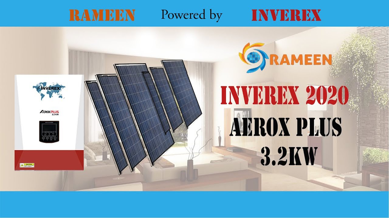Inverex Aerox Plus 3.2KW | Rameen powered by Inverex