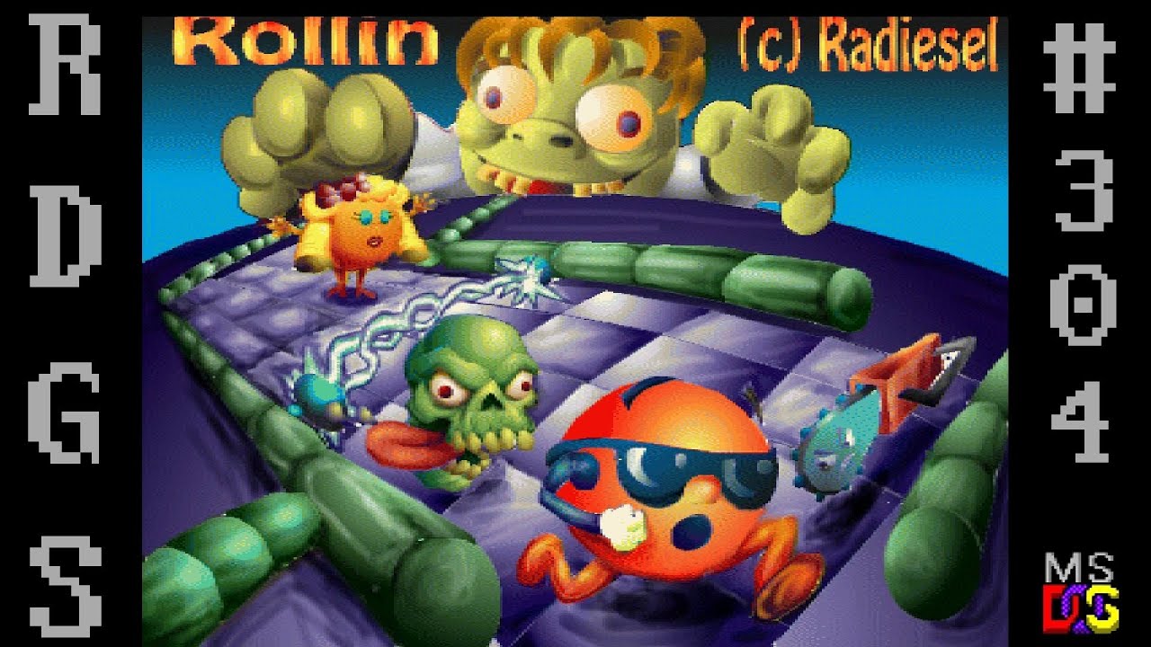 Random DOS Game Show #304: Rollin (1995)