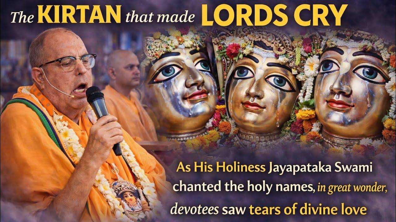 The Kirtan That Melted Hearts | H.H. Jayapataka Swami in mayapur | Sri Panchatattva’s Divine Tears..