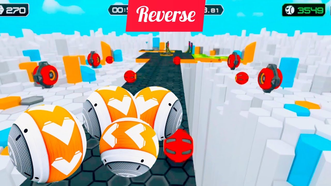 Gyrosphere Trials ⏪ Scene Reverse 🌈 Gyro Balls ❄️ Snow White 💥 Nafxitrix Gaming #19