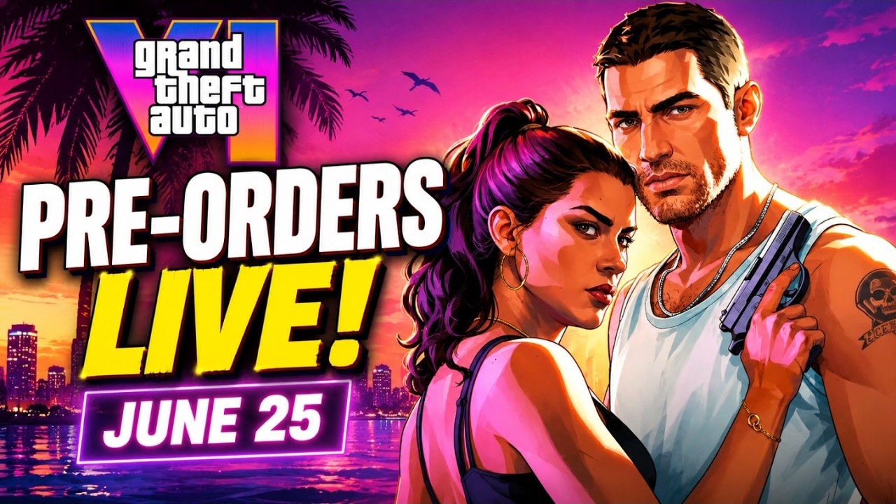 GTA 6 SILENCE BROKEN! Pre-Orders FINALLY Go Live June 25