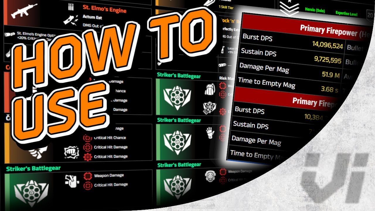 TUTORIAL | How to Use the Build Creation Tool | The Division 2 | In-depth Guide
