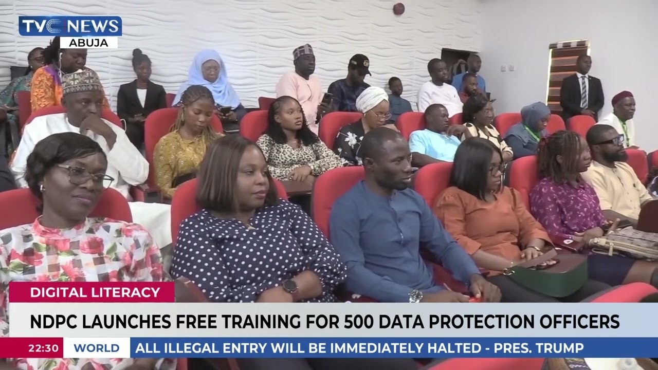 NDPC Launches Free Training For 500 Data Protection Officers