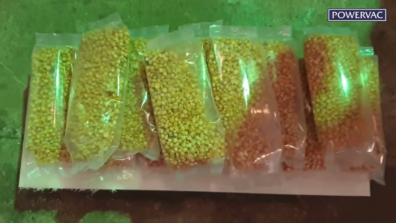 Nozzle Type Vacuum Pouch Packing with Gas Flushing Machine HNM-750 #vacuumsealer #vacuumpackaging