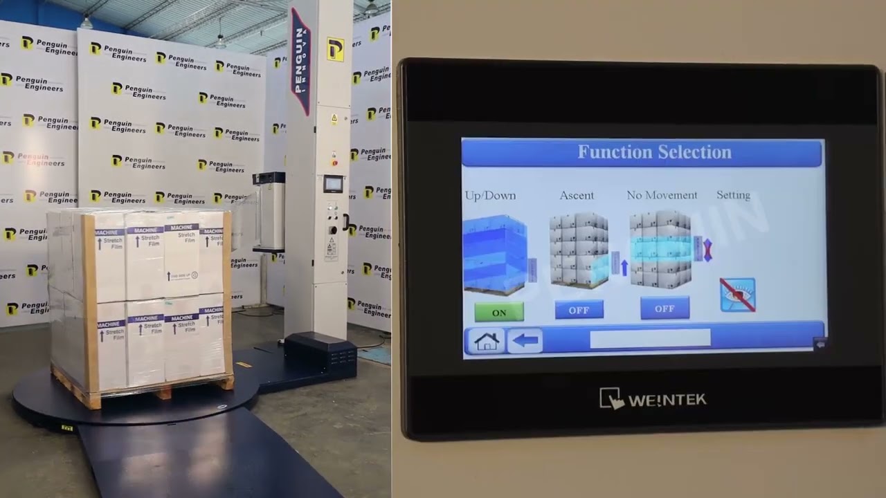 Penguin Pallet Stretch Wrapping Machine - Model: INNOVA