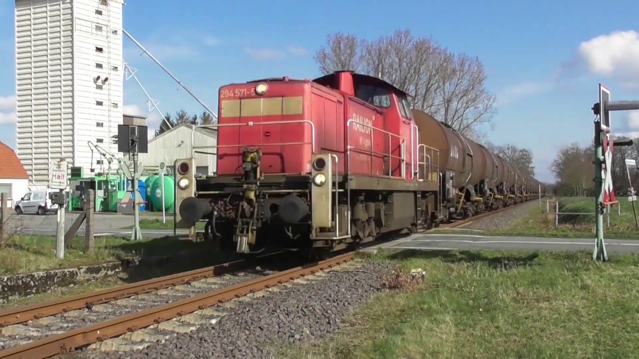 Güterzug von Barenburg nach Diepholz mit V90