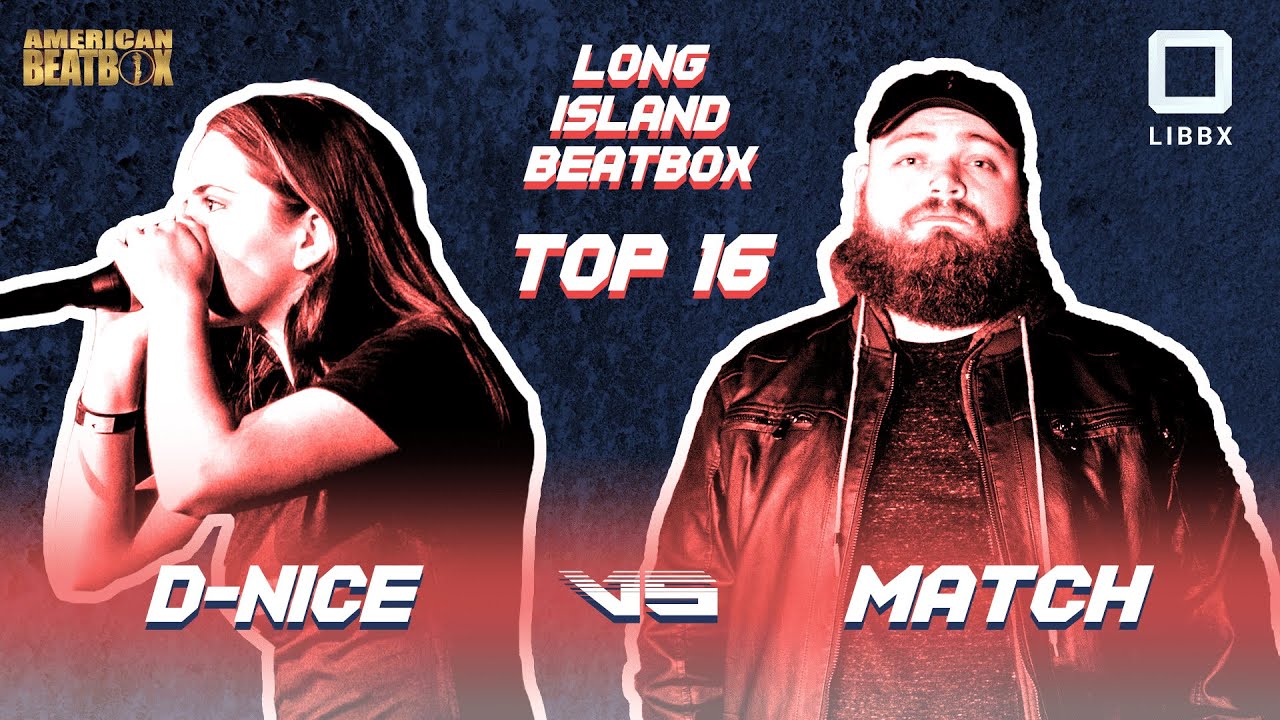 D-Nice vs Match | Top 16 Battle | Long Island Beatbox Battle 2020 | American Beatbox