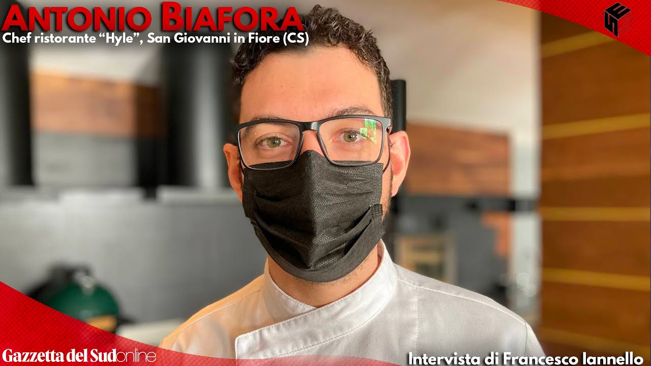Chef Antonio Biafora, Stella michelin con il ristorante Hyle a San Giovanni in Fiore