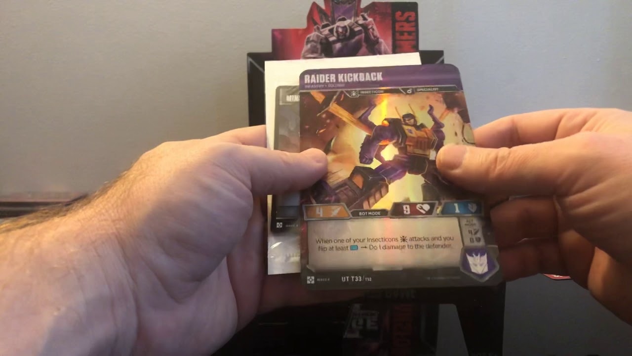 Transformer TCG Wave 4 Siege 2 Case Opening 3/4