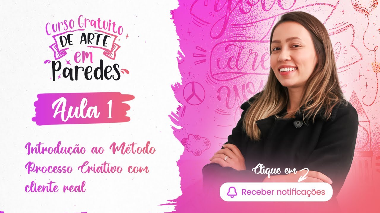 Curso Gratuito de Arte em Paredes - Aula 01
