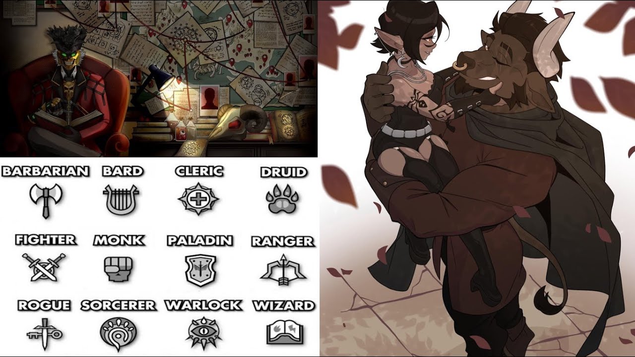 OC D&D Class Sorting