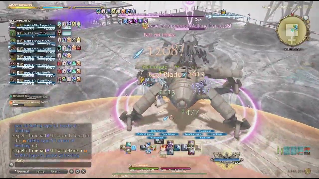 FINAL FANTASY XIV Operated Walking Fortress
