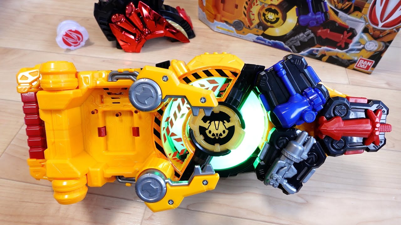 仮面ライダーシーカーに変身！DXパワードビルダーバックル & ギガントバックルセット レビュー！武器チェンジ & オール武装もできる！必殺技5種も鳴る！ギーツ変身Verもある！