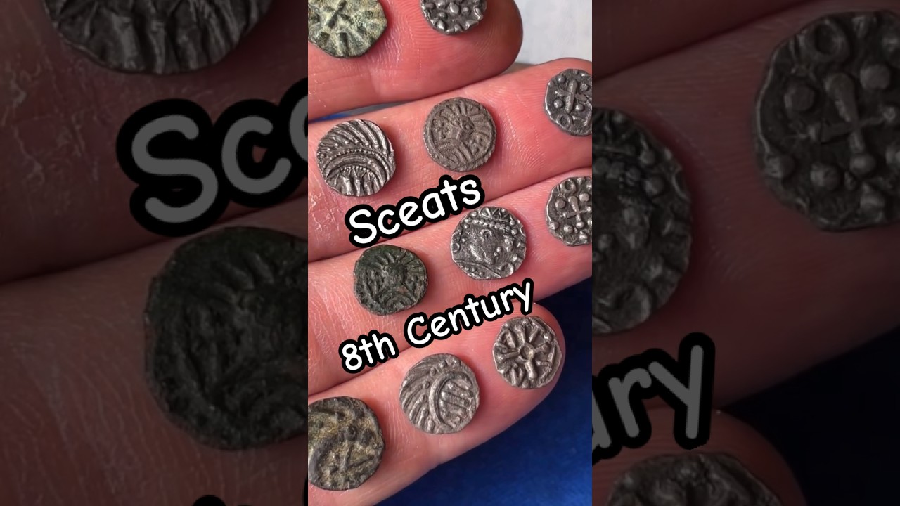 Some of the best sceats that I&rsquo;ve found #metaldetecting 😎👍🍀 #numismatics #coins