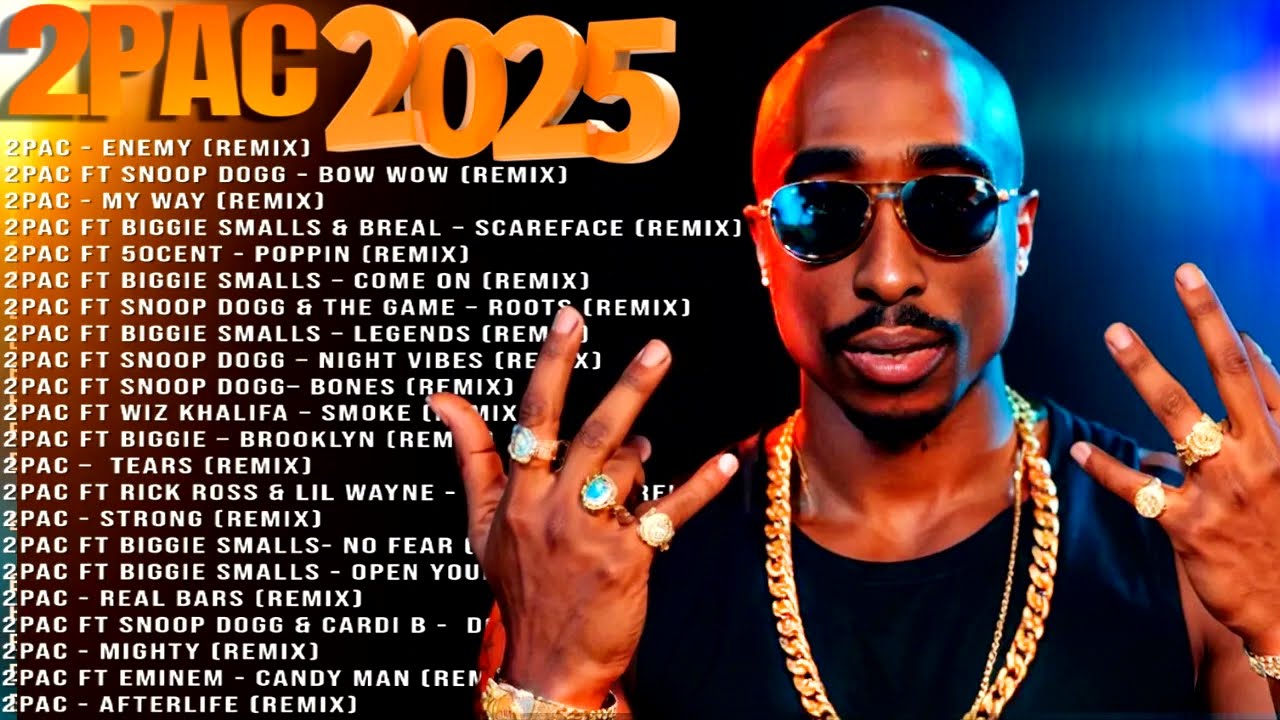 2Pac Remixes 2025 🔥 Best Gangsta Rap & Hip Hop Hits 🔥