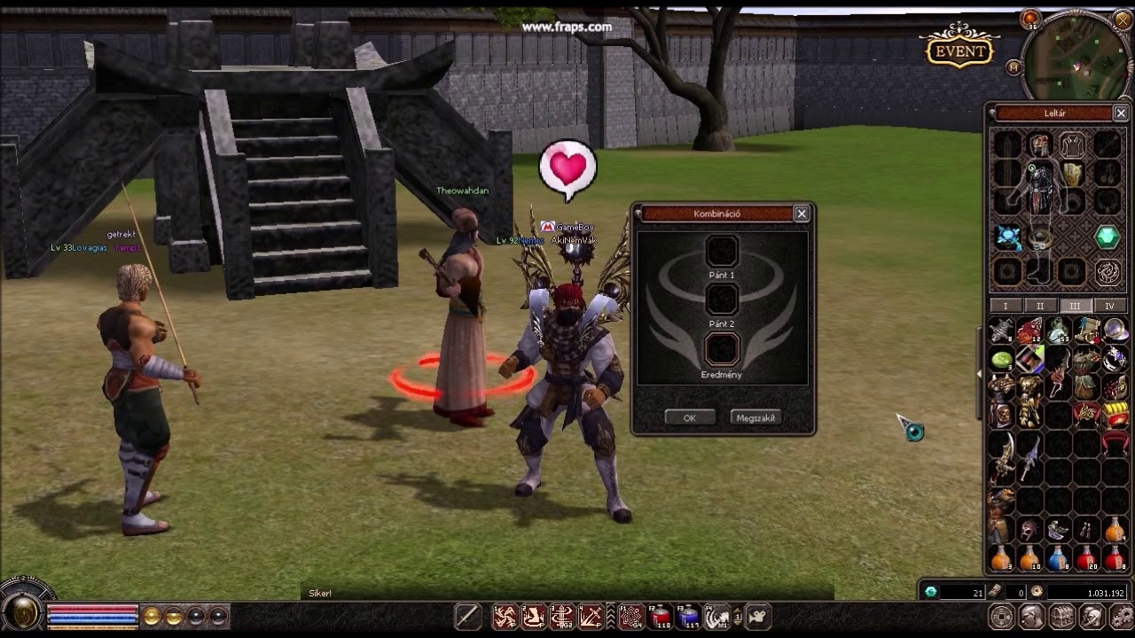 metin2.hu continuum - matekninja Pánt, P méreg, Pvp
