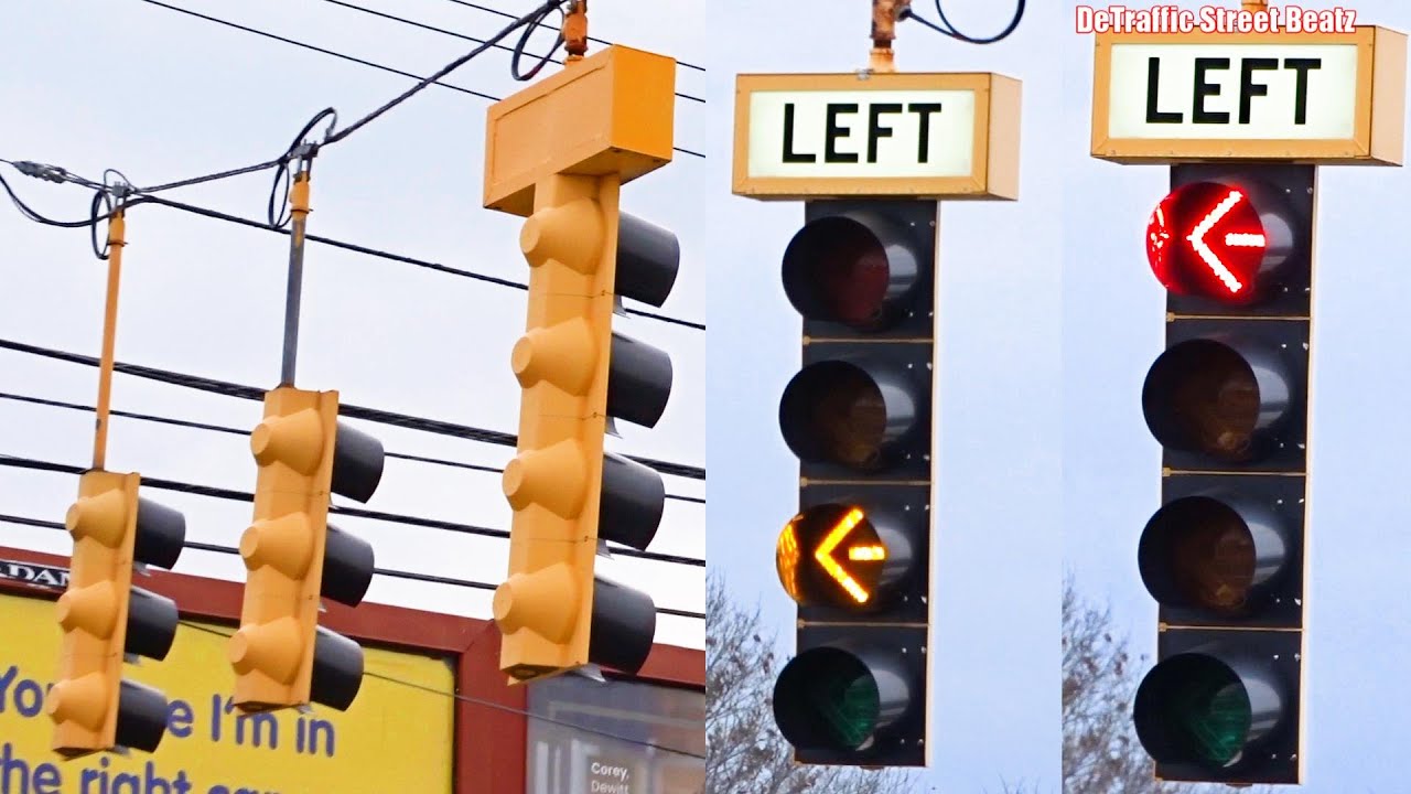 Flashing Yellow Arrow Left Turn Traffic Lights | Washington Ave & Holmes Rd