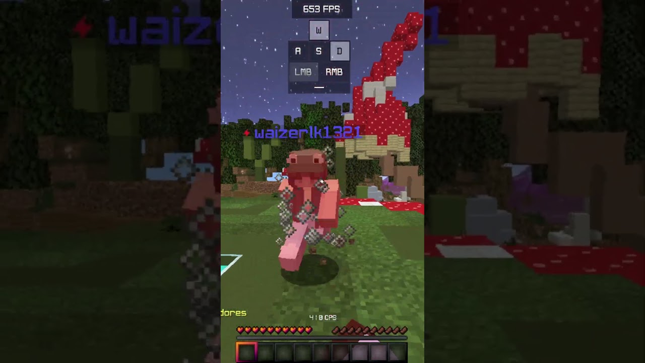 COMO FAZER W-TAP (DICA PVP MINECRAFT)  #shorts #bedwars #pvp