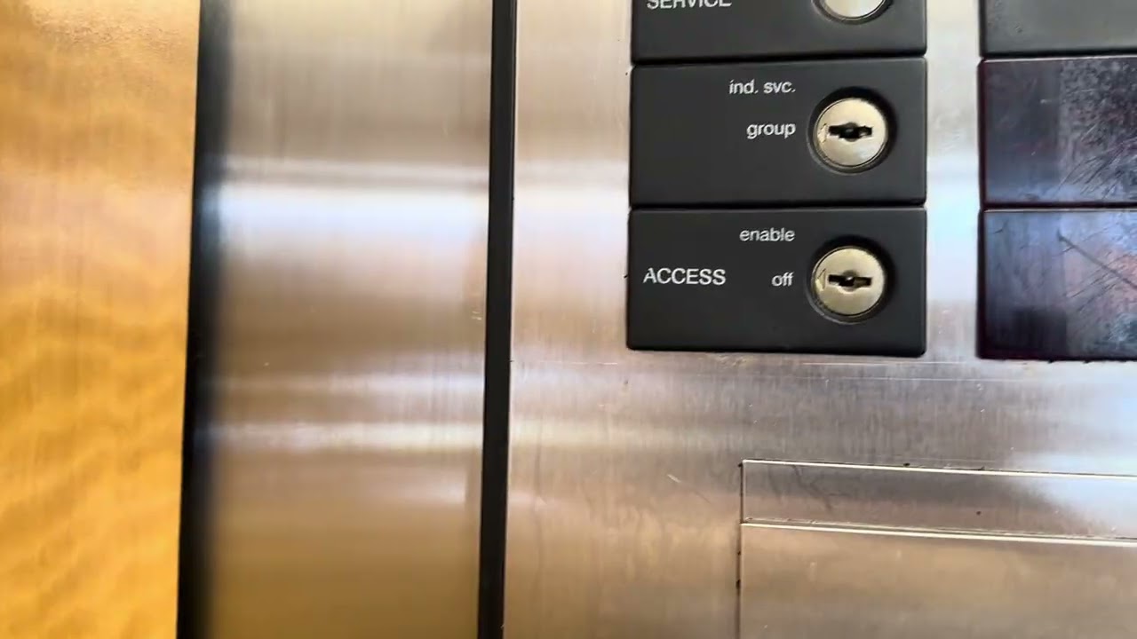Otis Series 1 Traction Parking Elevators Sharp Memorial Hospital San Diego CA 