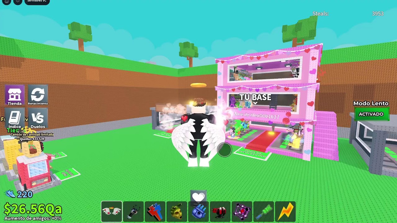 Tradeando en Steal a brainrot