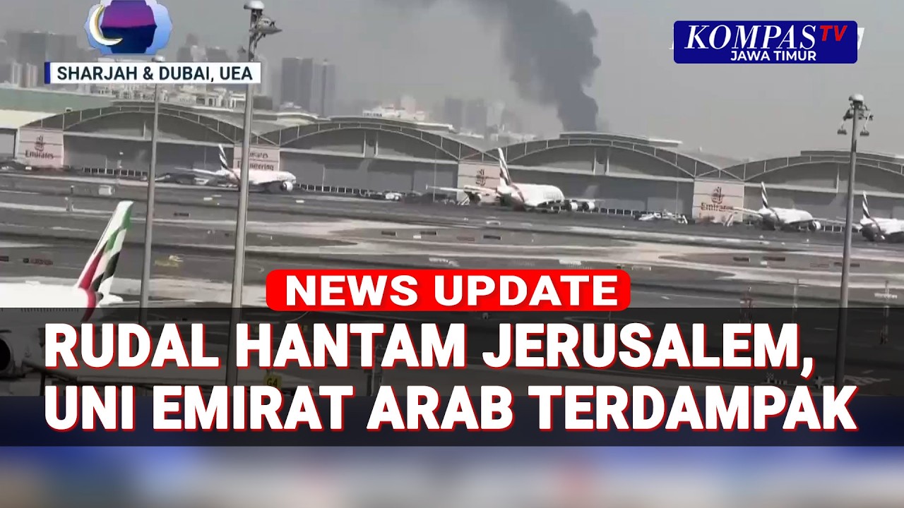 Rudal Hantam Jerusalem, Uni Emirat Arab Terdampak! Konflik AS Israel vs Iran Picu Perang Meluas