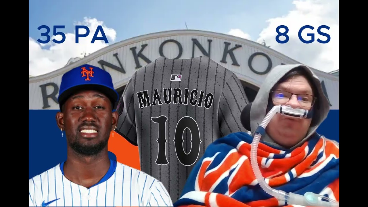 #10 RONNY MAURICIO 26 YO IF for the NEW YORK METS