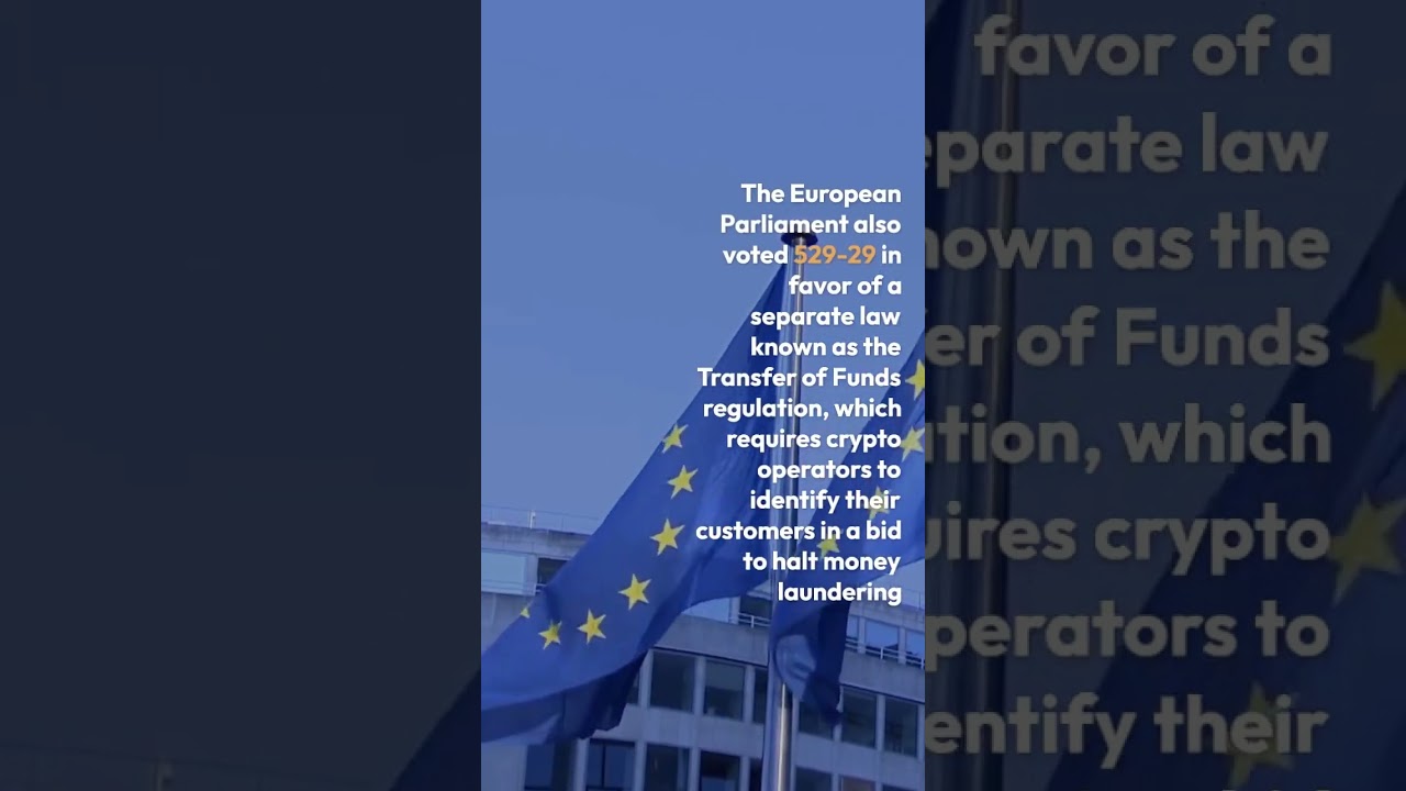 EU Passes Comprehensive Crypto Laws #europe #europe #crypto #stablecoin