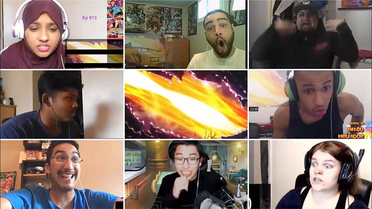 Kaido destroys Oden Castle Reaction Mashup