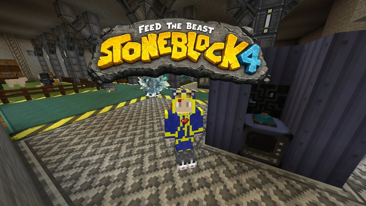 🔴 Stone Block 4 | começo do AE2