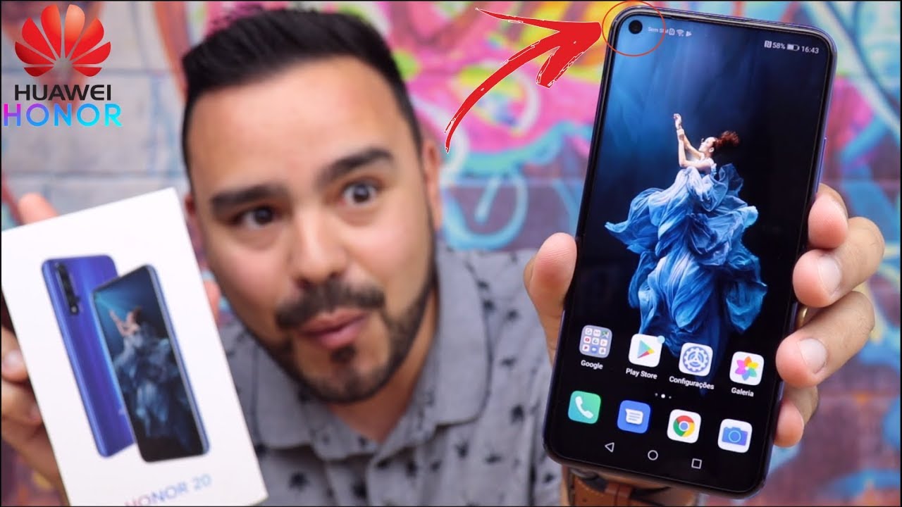 TÁ na MÃO ! HUAWEI HONOR 20, o GALÃ dos SMARTPHONES ! 😎