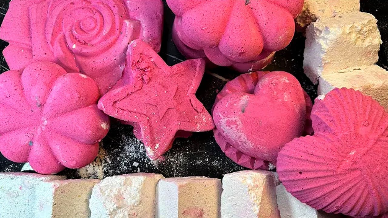 Fluffy Soft Powdery Dusty Gym Chalk Crush Asmr @ASMRgymchalkIndonesia