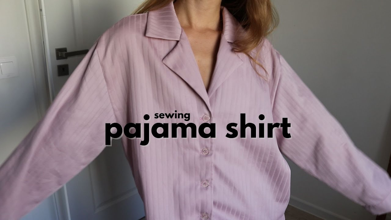 How to sew a classic pajama shirt l Burda pattern sewing tutorial