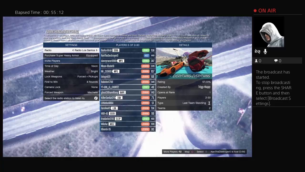 Burko-Bruh's Live PS4 Broadcast