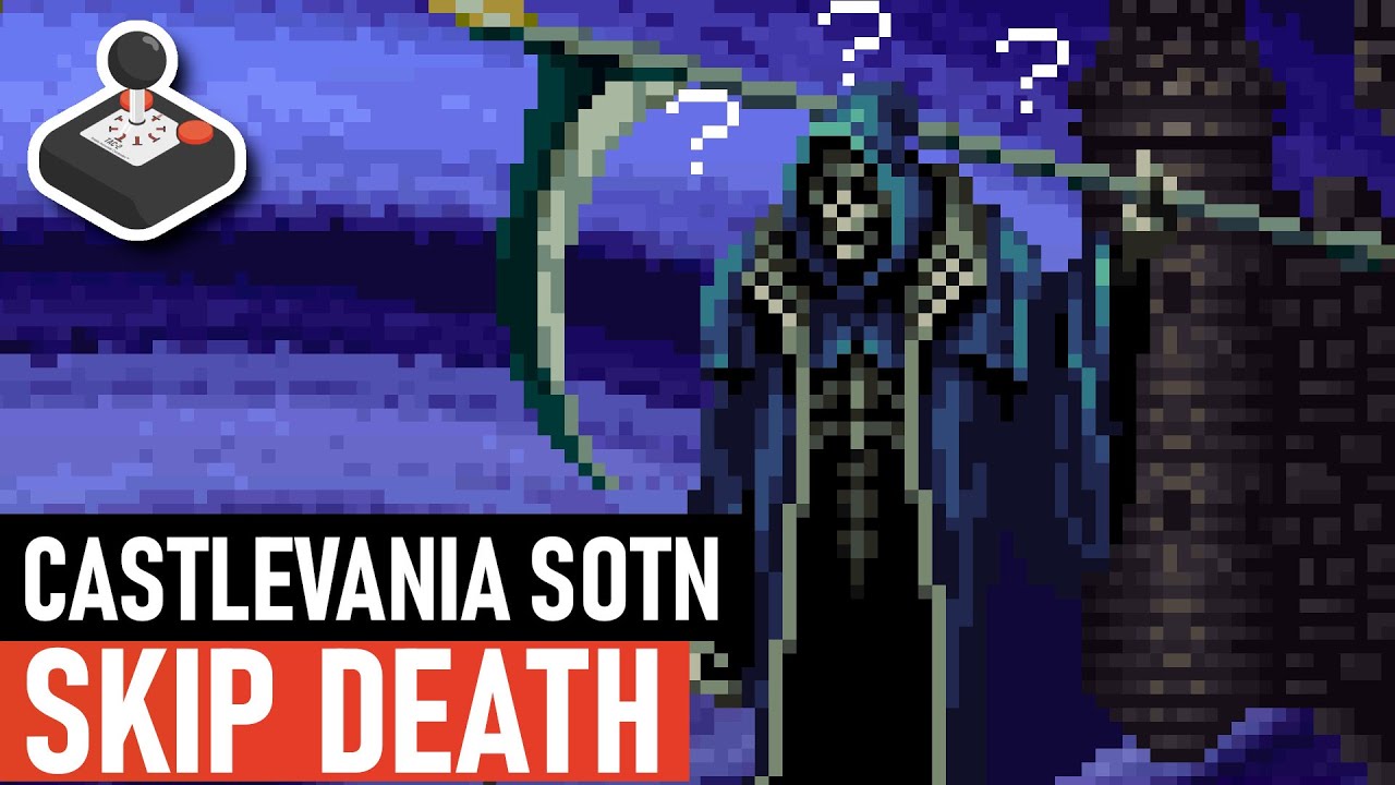 Castlevania SotN - Luck Mode, Skip Death (PS1, Xbox, Sega Saturn)