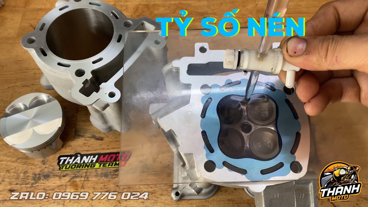 Đo tỷ số nén xe Ex trái 72mm đi Tuor Bạo Lực. Hướng dẫn chi tiết