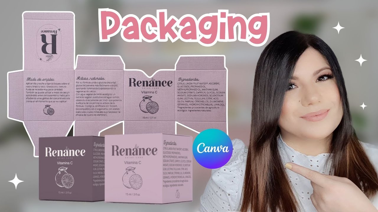 DISEÑA un PACKAGING de PRODUCTO con Canva 💕