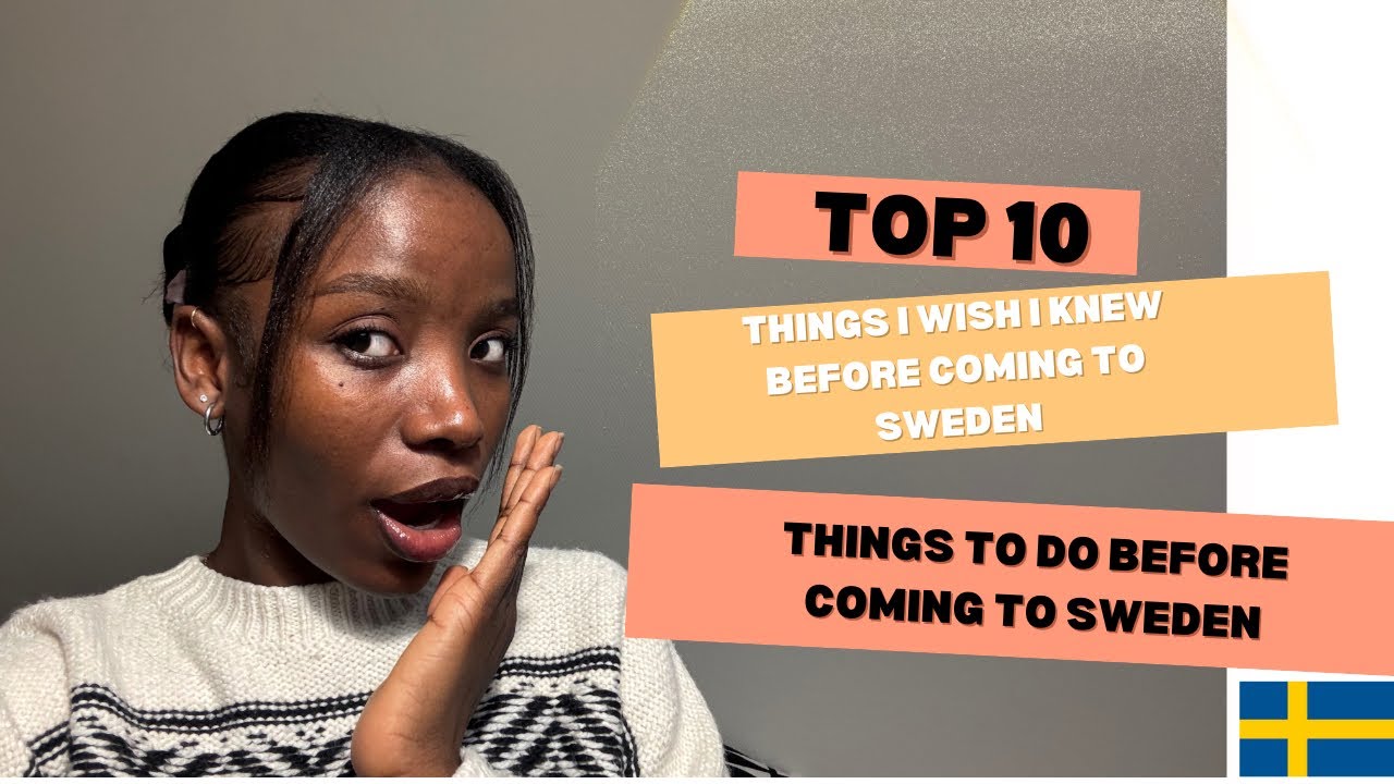 10 Things I Wish I Knew Before Coming to Sweden | Do  These Before Coming to Sweden 🇸🇪