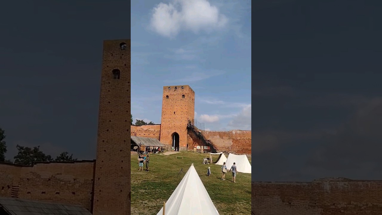 El Castillo de los Duques de Mazovia 🏰 in Czersk (Zamek w Czersku) #polonia