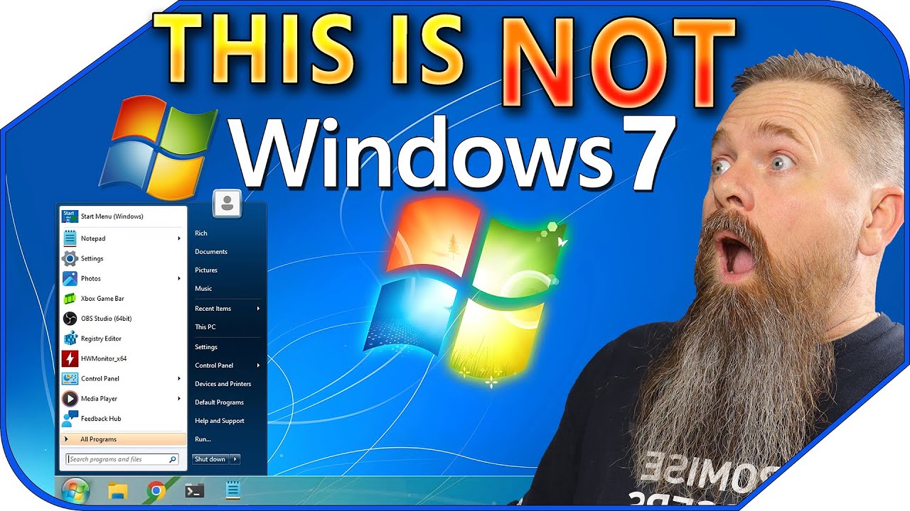 Как сделать Windows 11 похожей на Windows 7