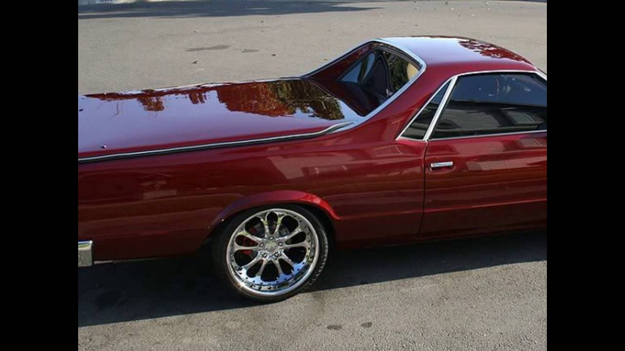 CHEVROLET EL CAMINO- 50 different looks for your rod.