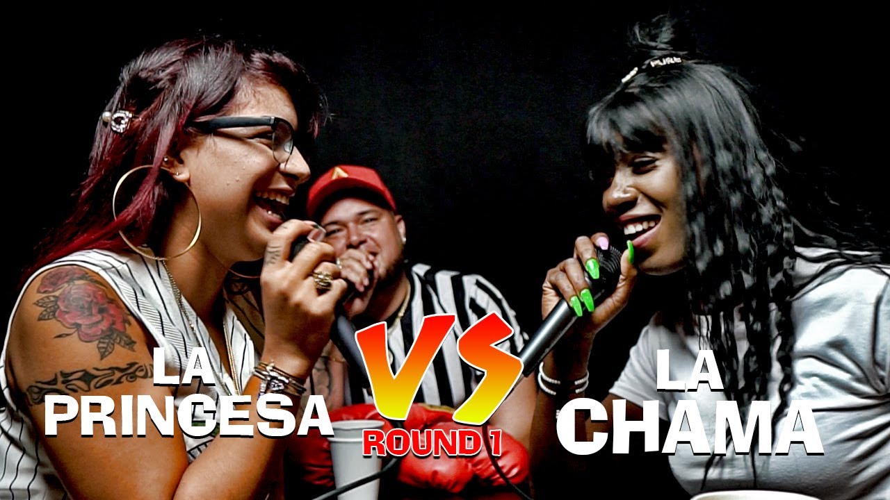 LA PRINCESA vs LA CHAMA | Batalla con DJ Scuff |