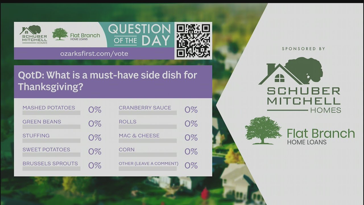 Sponsored Content: Question of the Day: What is a Must-Have Side Dish for Thanksgiving?