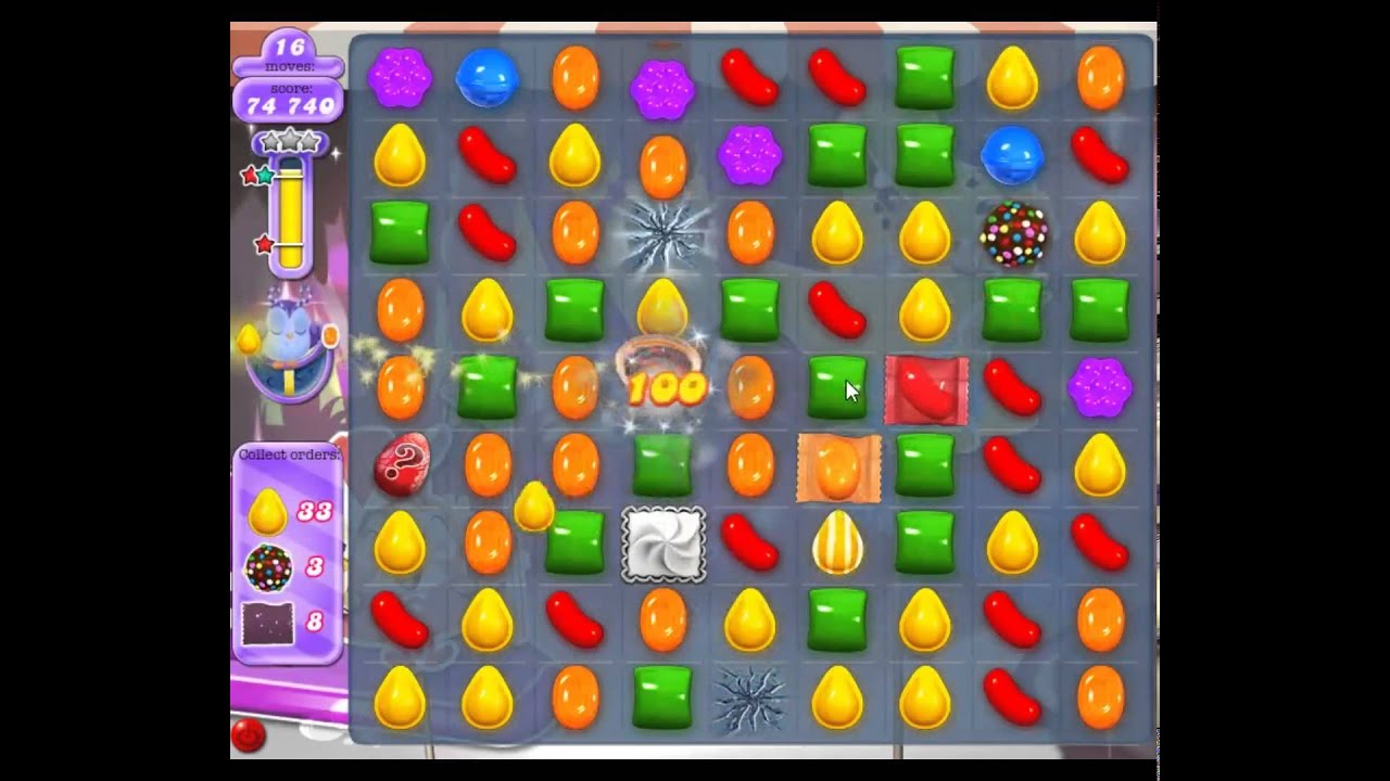 Candy Crush Saga Dreamworld Level 419 (Traumwelt)