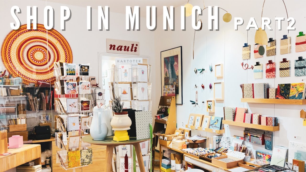 #13.🇩🇪Colorful Goods & Stationery Shop ”Nauli & Stories” ~ Explore Shop in Munich Germany Part 2