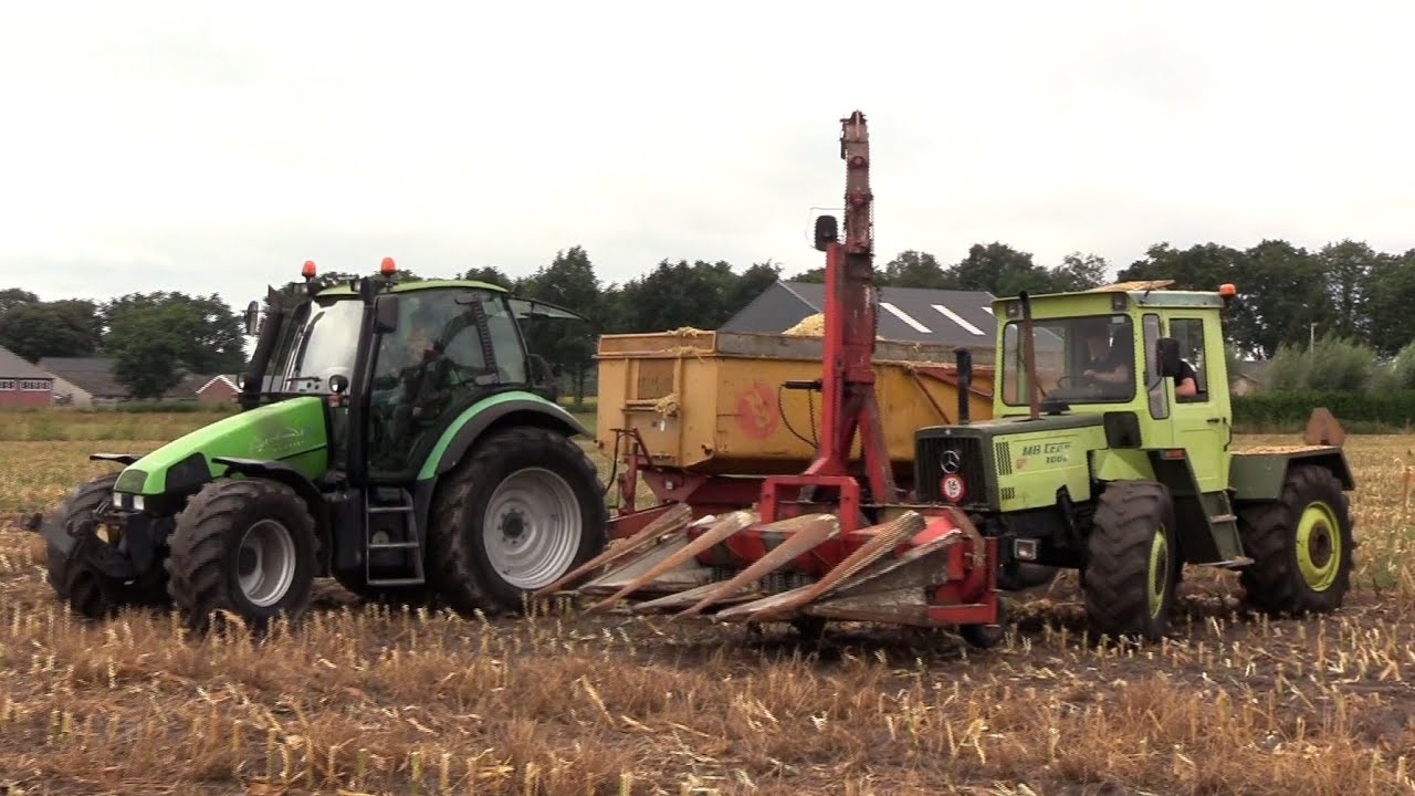 Maïs 2025 | Oldskool hakselen | MB Trac 1000 met PZ 3 rijer | Fendt | Deutz | Ford 8210 | Volvo BM