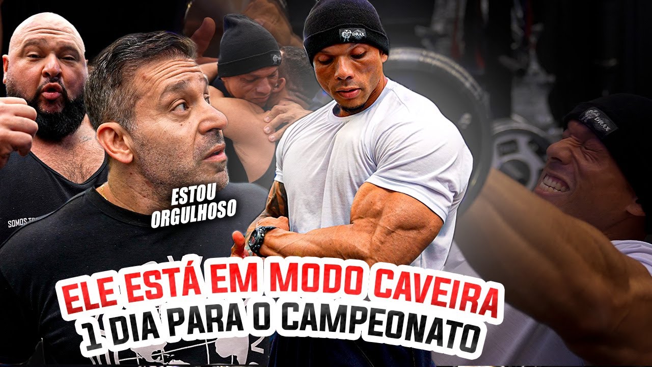 ELE PERDEU 40 KG E  FICOU EMPEDRADO, A TRANSFORMAÇÃO DO DRAX QUE EMOCIONOU O TEAM GROWTH