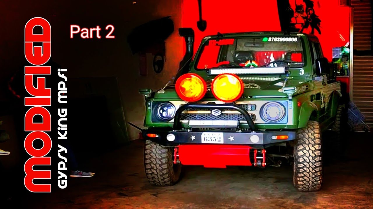 Gypsy Modification 2020 | Part 2 | Army Gypsy Modified | Maruti Gypsy King MPFI