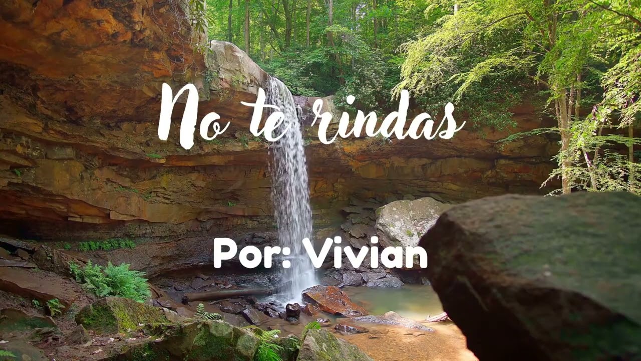 No te rindas