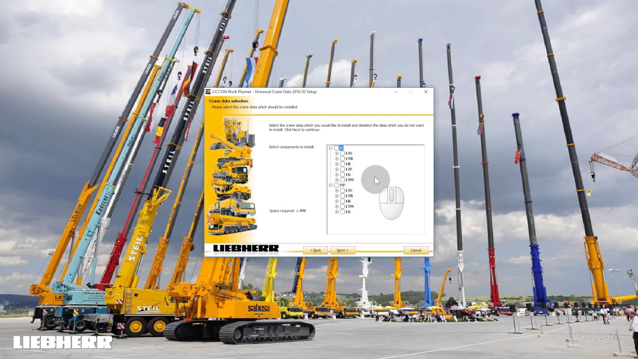 002 - Installation Of The Liebherr Liccon Work Planner