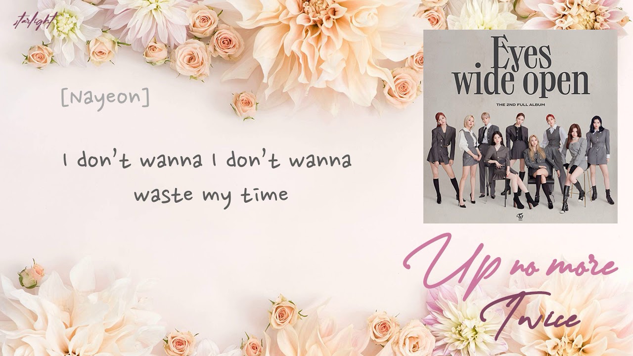 [中韓歌詞/繁中字認聲] TWICE (트와이스) - UP NO MORE